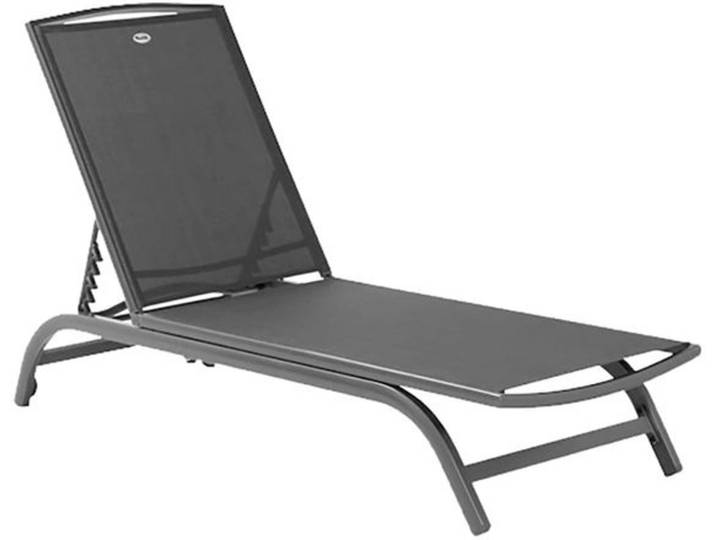 Hartman San Domingo Gartenliege verstellbar Aluminium/Textilene