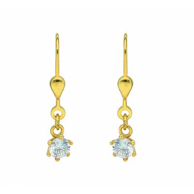 Paar Ohrhänger ADELIA´S "Damen Goldschmuck", gold, Ohrringe, Damen, Damen, Gold, mit Zirkonia Goldschmuck für Damen
