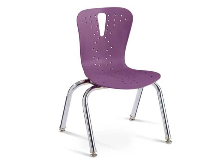 Berries Flow Stuhl, Sitzhöhe, 30,5 cm, Violett