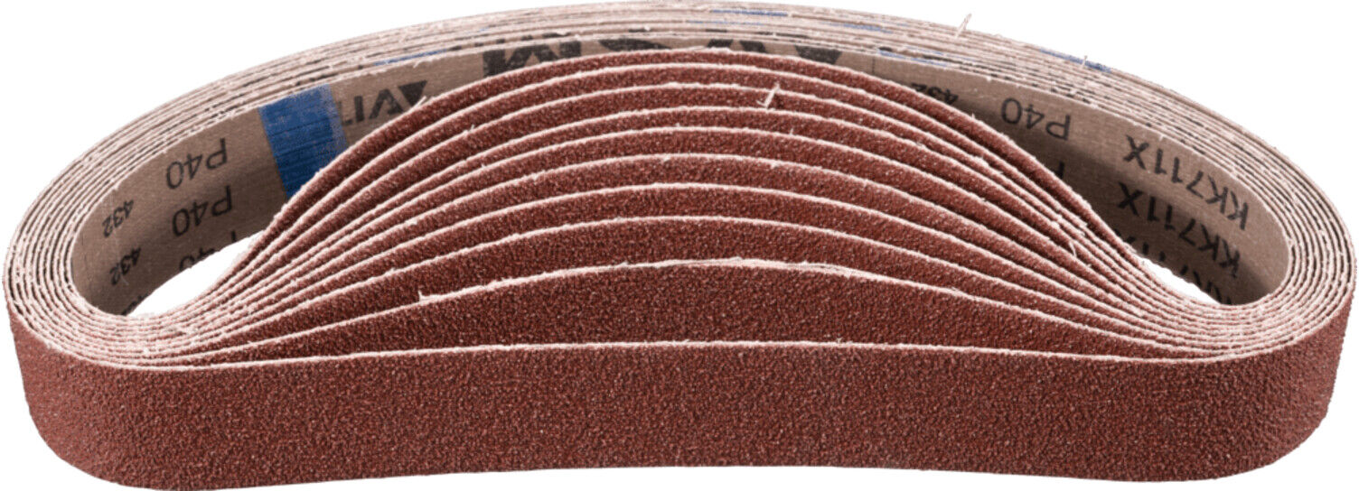 PFERD Korund Schleifband BA für Rohrbandschleifer Ø40x760mm A40, 45000205)