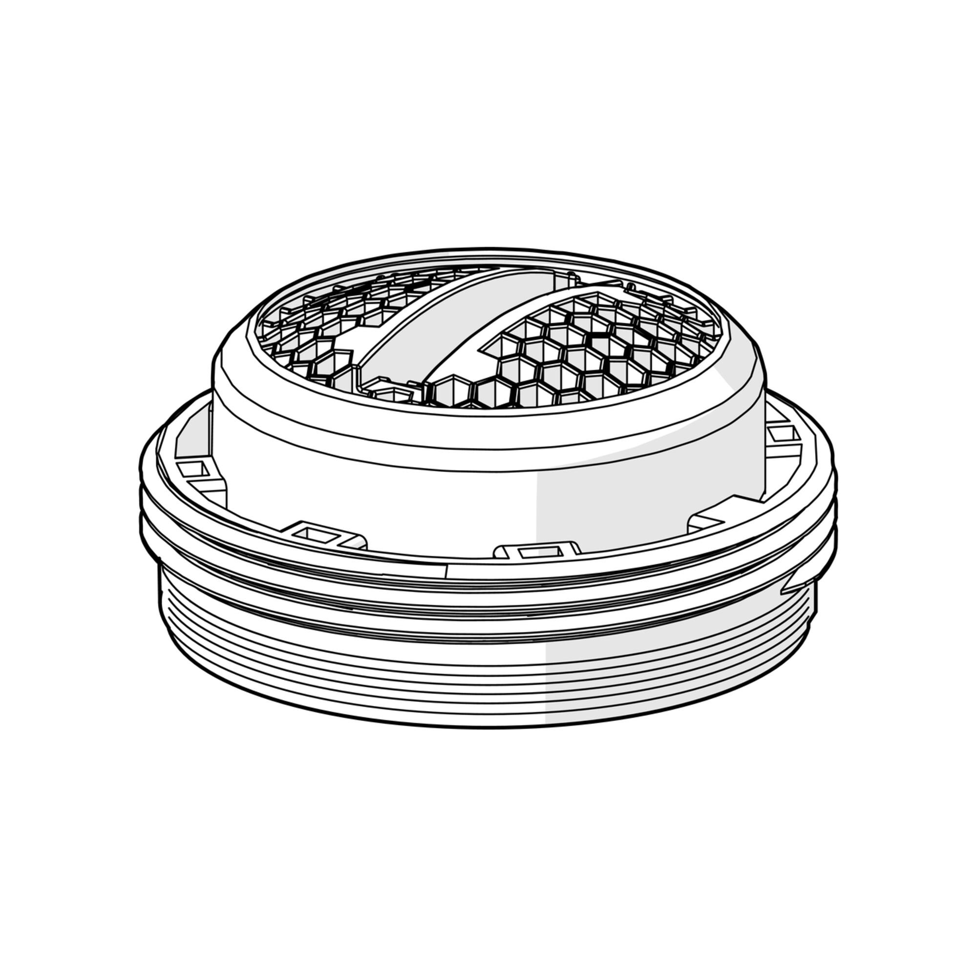 Hansa Luftsprudler 59914130 STD M24x1 HC A)