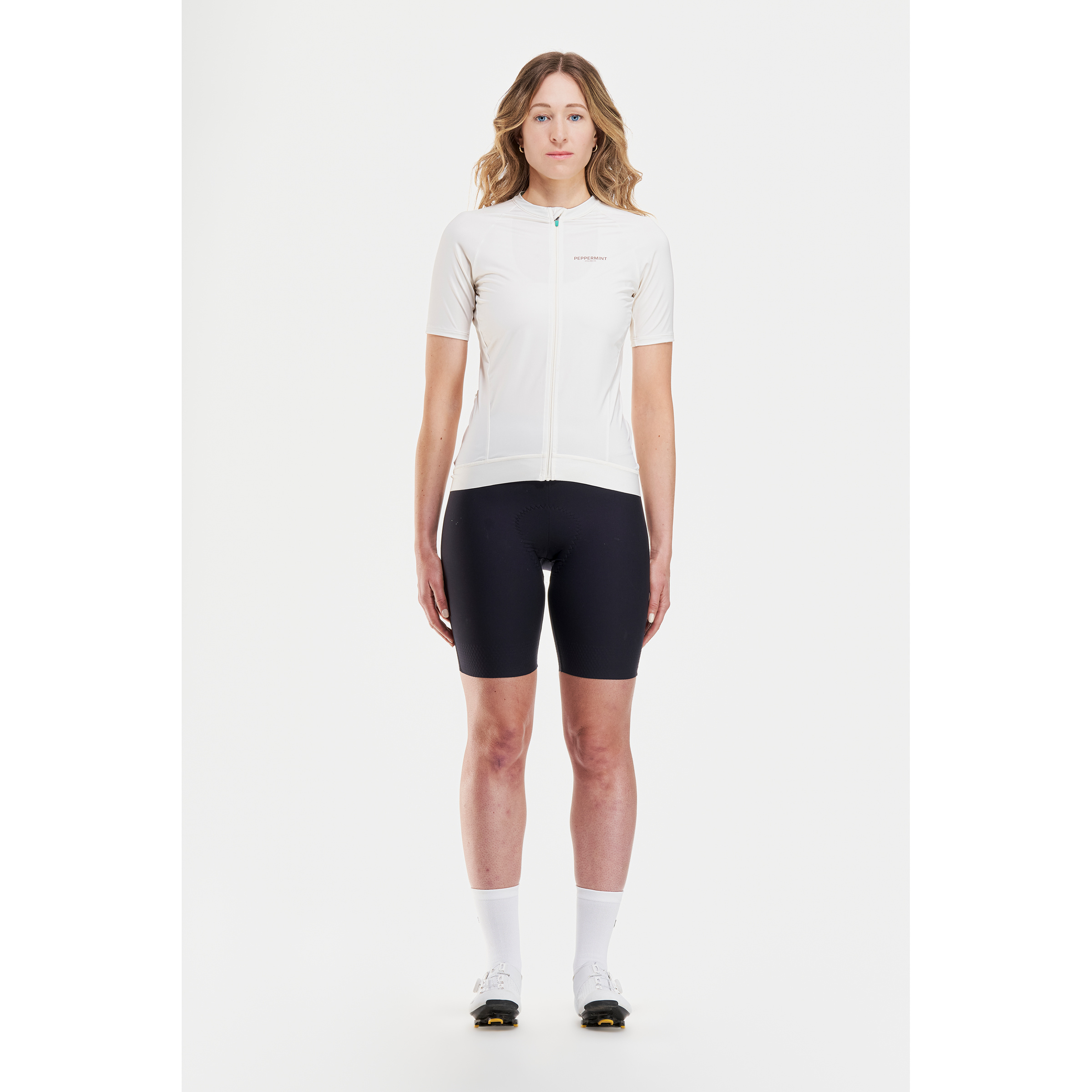 Peppermint Classic Trikot Damen Radtrikots weiss Größe S Rennrad Schnell trocknend