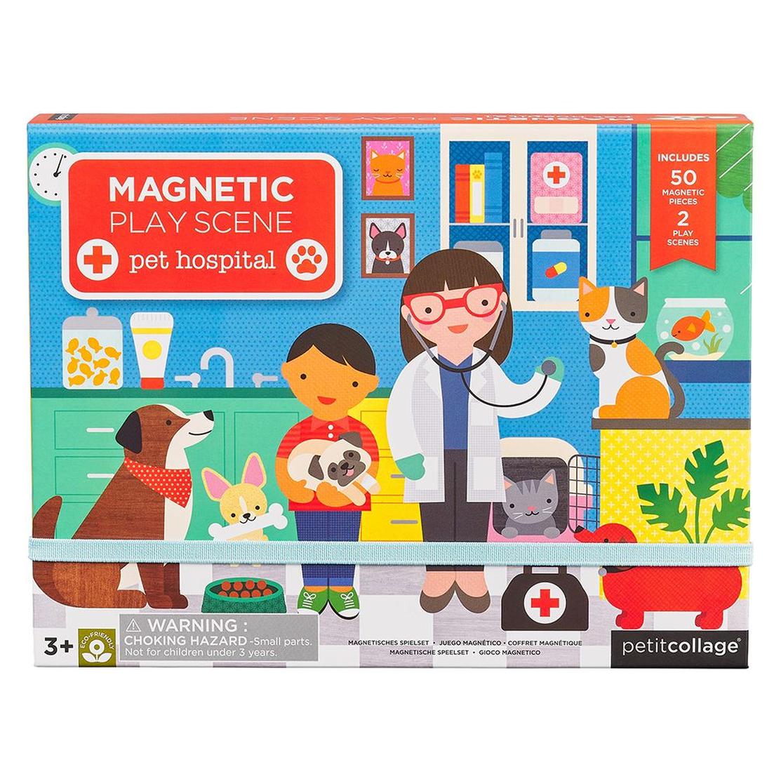 Petitcollage Magnetspiel Tierklinik (Deutsch, Englisch, Französisch, Italienisch) (PTC336)