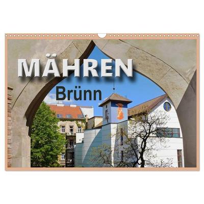 Mähren - Brünn (Wandkalender 2027 DIN A3 quer), CALVENDO Monatskalender