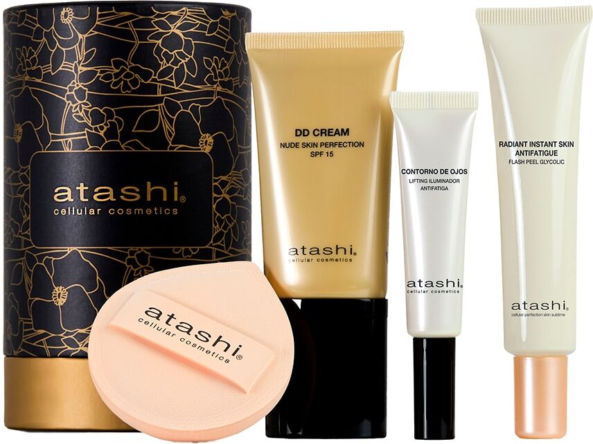 Atashi Estuche de Regalo Buena Cara DD Cream Tono Beige .