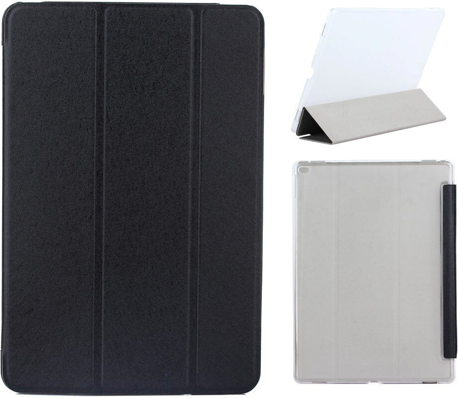TABLETCOVERS.DK iPad Pro 12.9" Smart Tri-fold Læder Etui Sort