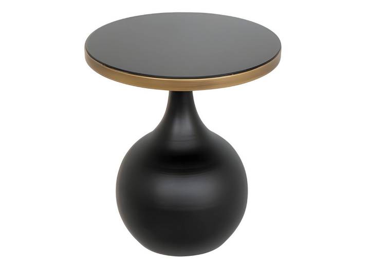 JVmoebel Beistelltisch Schwarzer Holz Beistelltisch im modernen Design (1-St), Made in Europe