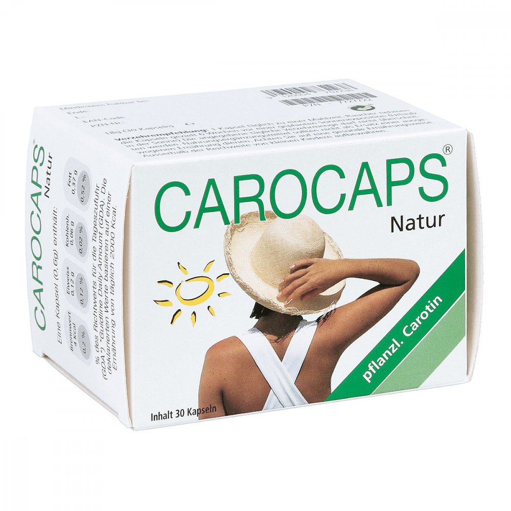 ISAR PHARM Austria Vertriebsges.mbH Carocaps 50 Natur Kapseln 07727722