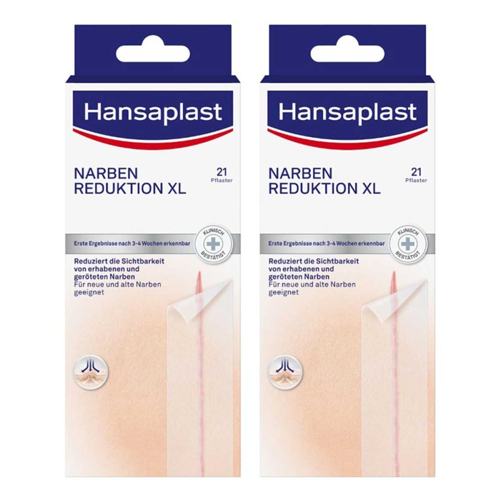 Beiersdorf AG Hansaplast Pflaster zur Behandlung von Narben Xl 08104844