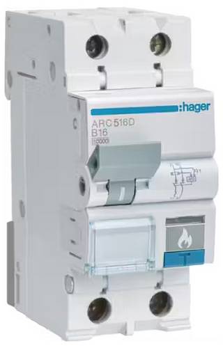 Hager ARC510D Brandschutzschalter 2polig 10A