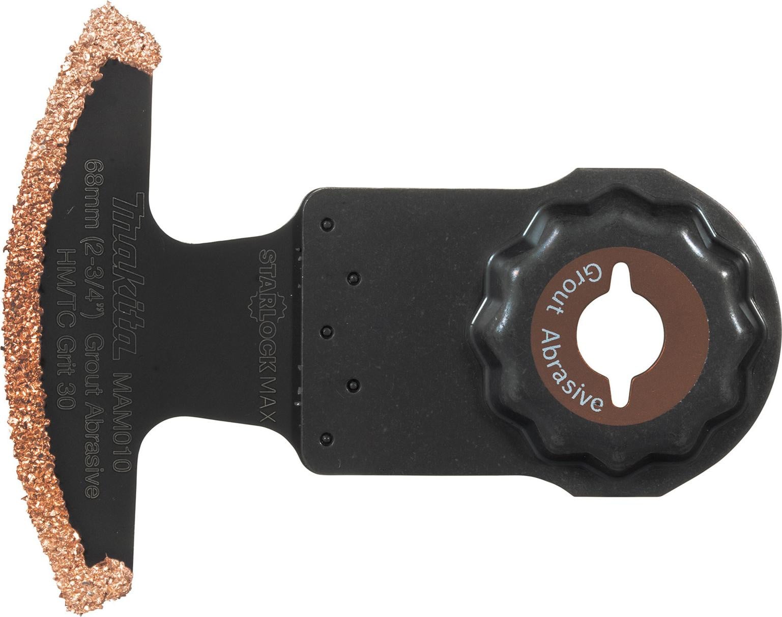 Makita Starlock Max Segmentzaagblad MAM010 TC, 68 mm, zwart
