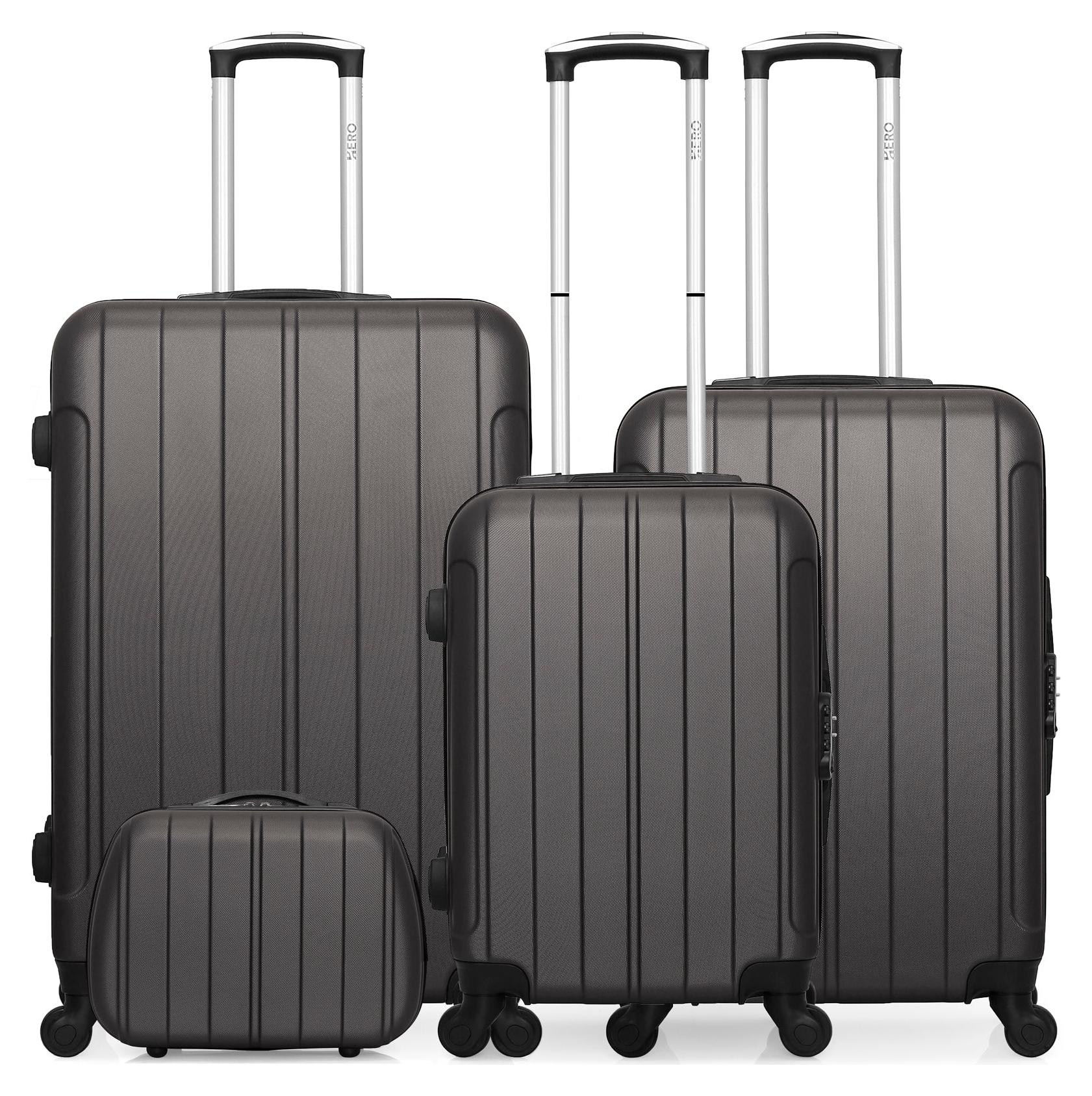 HERO - 4er-Set Koffer FOGO-C 75 cm, 4 Rollen