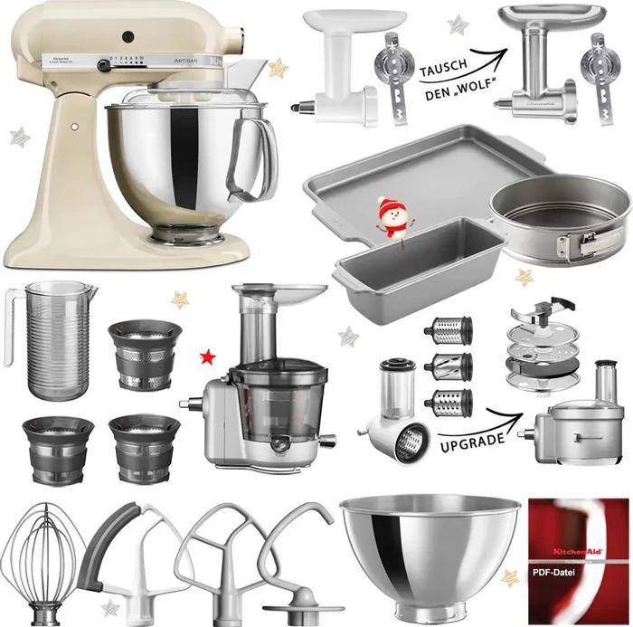 KitchenAid Robot Artisan 175 - Mandel