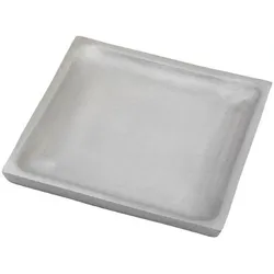 Teller viereckig 9x9 cm innen matt