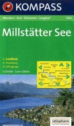 Millstätter See: Wander-, Langlauf- und Bikekarte, mit Skitouren. Mit Panorama. GPS-genau. 1:25.000 - Preis vom 02.10.2026 23:42:20 h