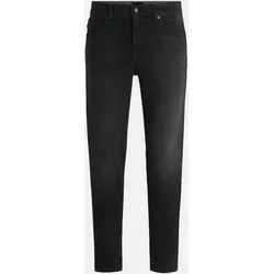 Tapered-Fit Jeans Schwarz 32/34