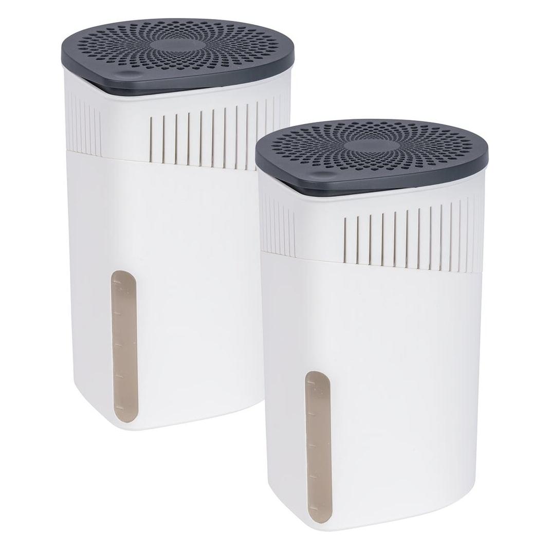 Wenko 2 Drop Raumentfeuchter, 2x 1,0 kg (80 m²) (69388800)