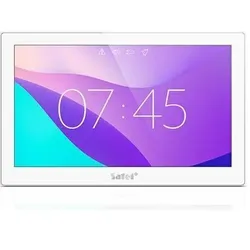 Satel, Zubehör Gebäudesicherheit, Manipulator mit Touchscreen 10 Zoll (weiss) INT-TSH210-W