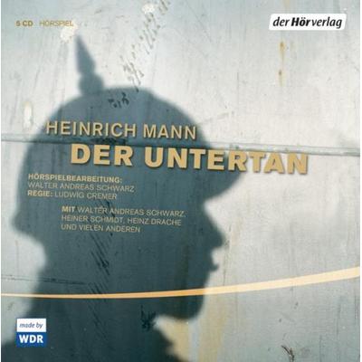 Der Untertan - Heinrich Mann, CD, 9783899409123
