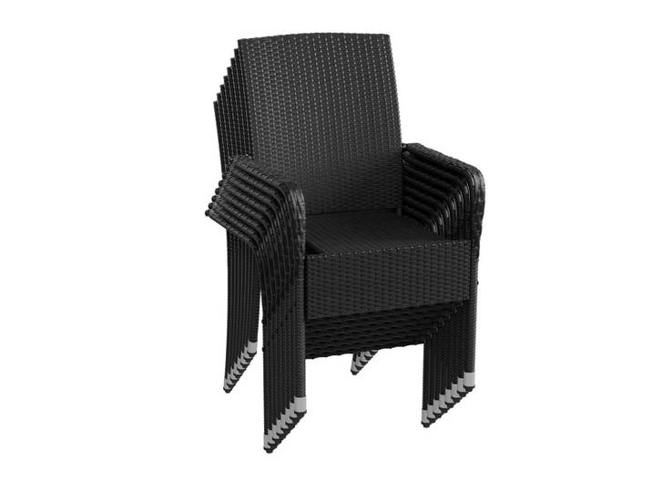 GARTENSTÜHLE Yoro 8er-Set