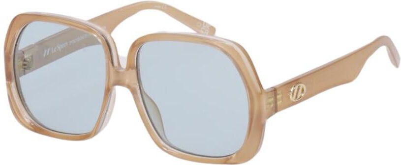 Le Specs Damen Sonnenbrille, Beige - Second Hand