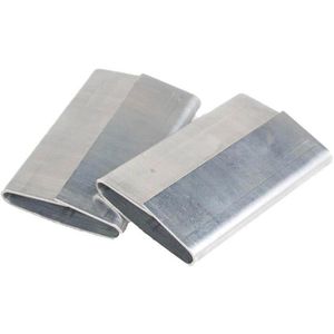 Linder Verschlusshülsen 192506VZÜB, 3000 Stück, für 19mm Stahlband, verzinkt, überlappend, glatt