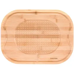 Salter BW072712EU7 Bamboo Carving Board, Schneidebrett, Braun