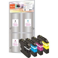 Tinte Sparpack PI500-85 kompatibel zu Brother LC-123