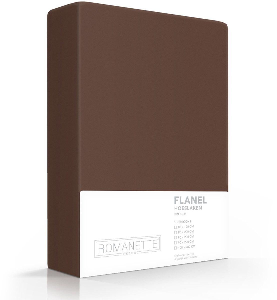 Luxe Verwarmend Flanellen Hoeslaken - Taupe