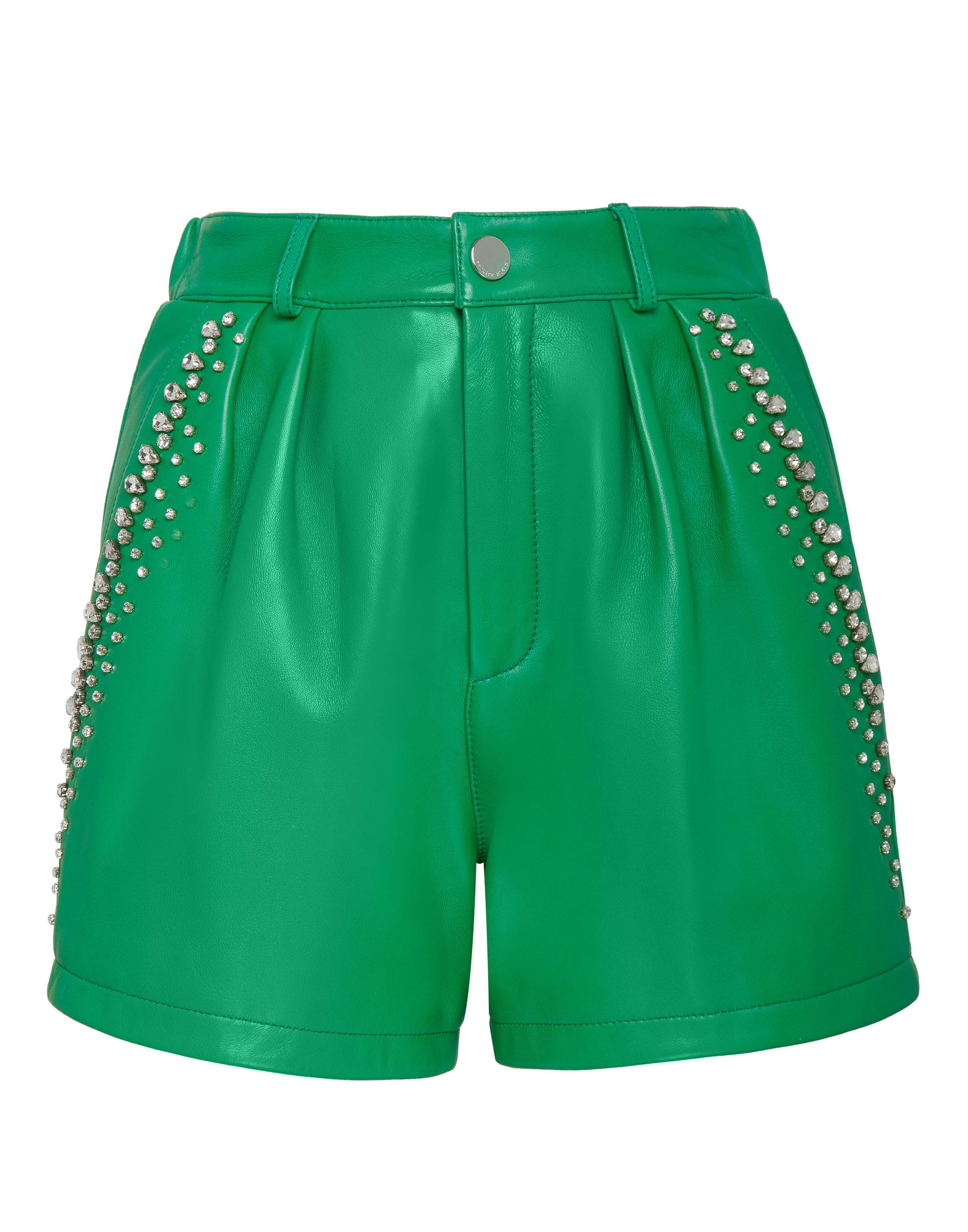 Leren Korte Broek