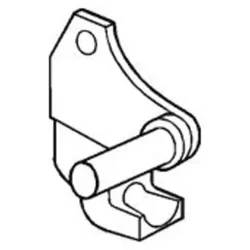 Legrand 005799 Schlosshalter f.1Vorhänge schloss D:5mm Sicherungstrenner 0058xx
