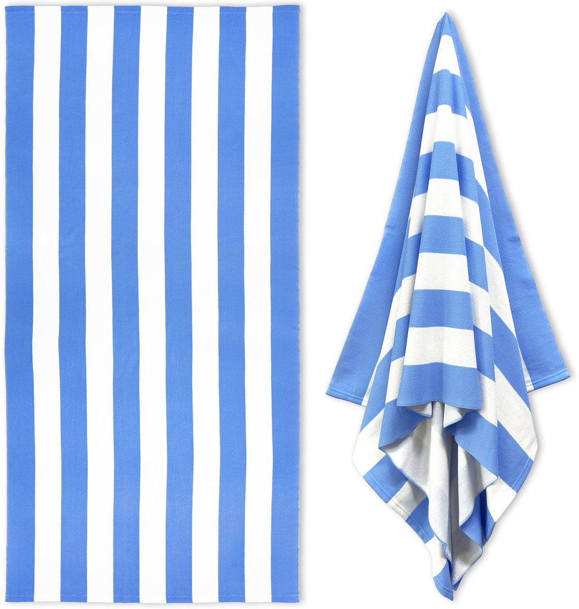 Extra grote stranddeken van microvezel in Stijl B, 180 x 90 cm