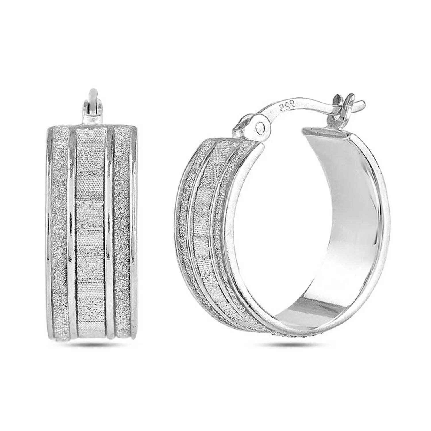 Dames Oorbellen in 925 Sterling Zilver met Cubic Zirconia BIPE088
