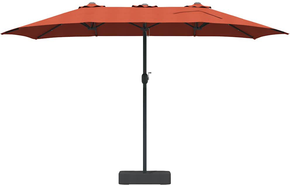 Latitude Run Balcony Screen Vermilion 244cm H X 385cm W X 209cm D