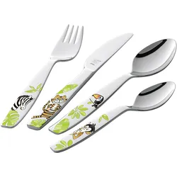 ZWILLING Kinderbesteck Jungle Edelstahl 4teilig