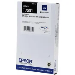 Epson, Druckerpatrone, T7551 (BK)