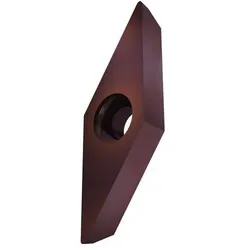 Dormer, Zubehör Maschine, Drehwendeschneidplatte ISO VCMW 160404:T8415 D.4,4mm PVD beschichtet Goldbraun - VPE: 10