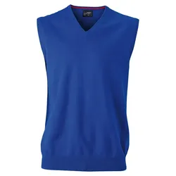 V-Neck Pullunder "JN657" - XL - royal