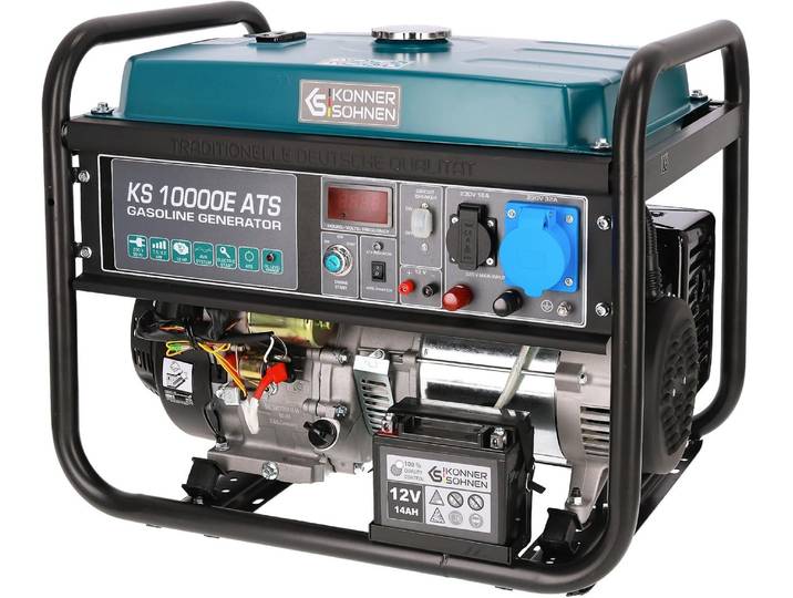 KS10000E Groupe électrogène ATS groupe électrogène de secours à essence 8000W avec E-Start