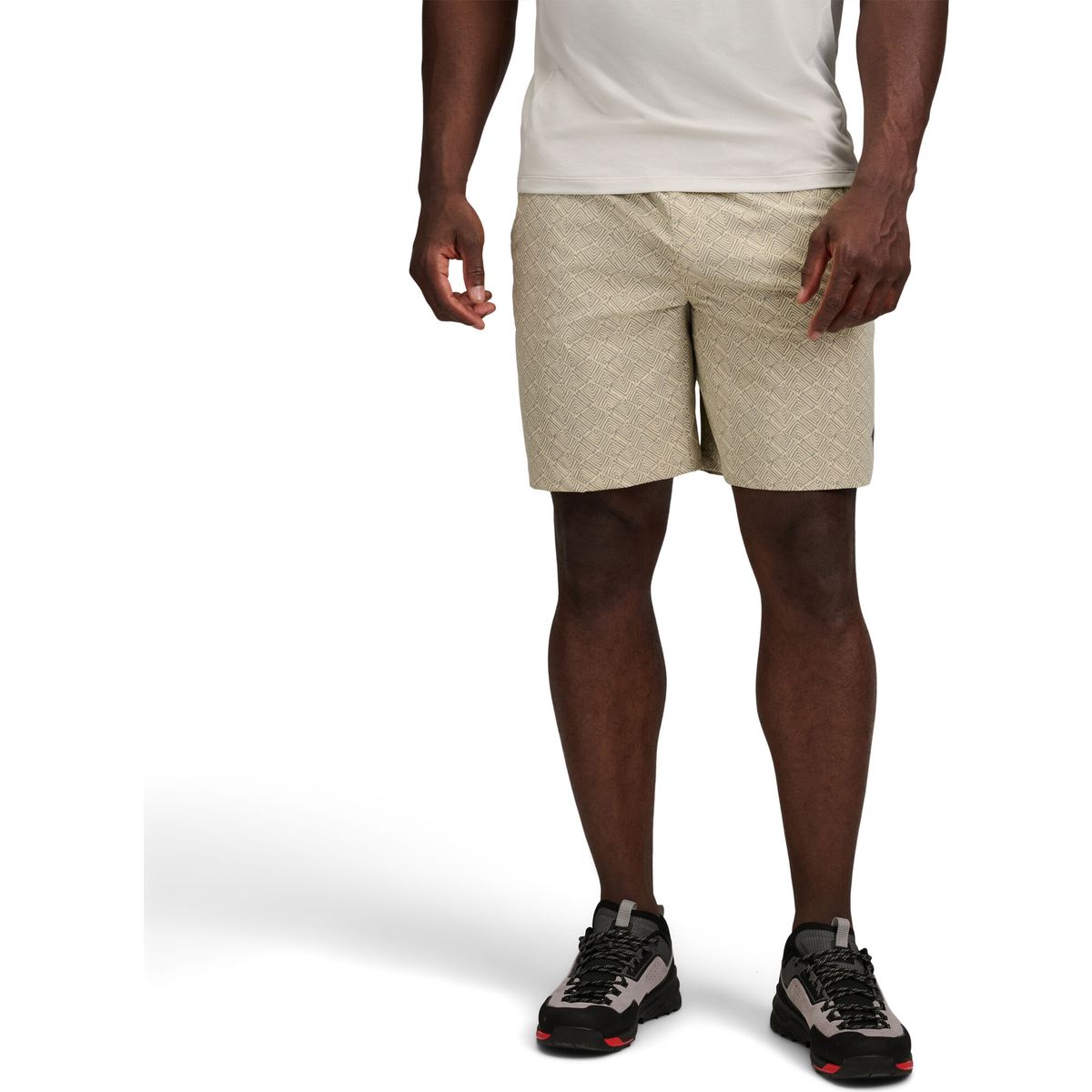 Black Diamond M Sierra Shorts 8 IN granola-pine smoke (9744) MED AP7511339744MED1