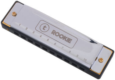 Thomann Rookie Blues Harmonica A Silber