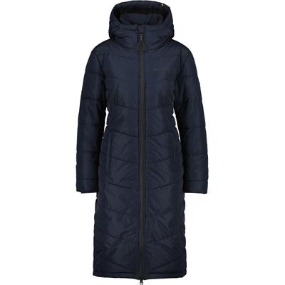 Winterjacke ALIFE & KICKIN "Damen VedaAK A Parka Winterjacke, gefütterte Jacke", Damen, Gr. S, blau (marine), 100% Polyester, Jacken Winterjacke, Leichter gefütterter Mantel mit weichem Teddyfell Innenfutter