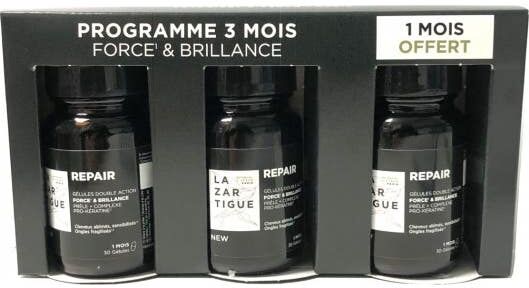 LAZARTIGUE Repair Fuerza & ​​Brillo 3x30 Perlas
