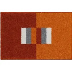 Linea Due Badteppich CAPRICIO orange 60x90 cm