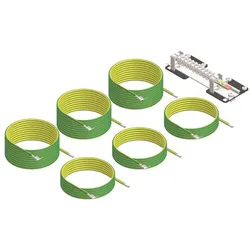 Enoc Potenzialausgleichsatz POT 10, Serverschrank Zubehör, Gelb