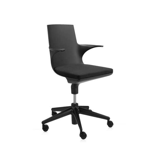 Kartell Spoon Stuhl (schwarz / schwarz) schwarz / schwarz 0481909