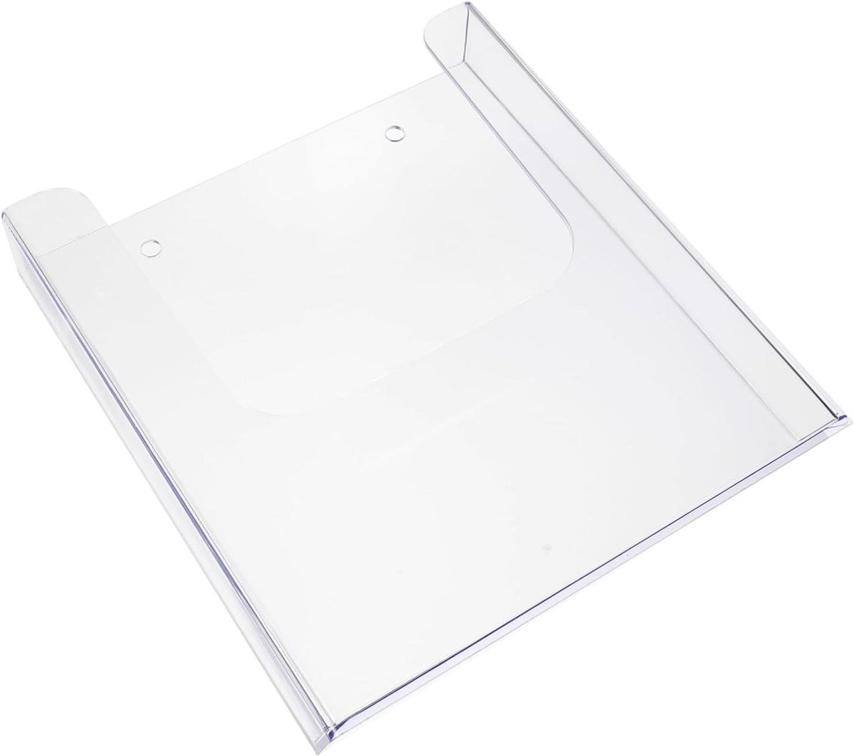 Transparante Acryl Tijdschriftenhouder voor A4 Documenten en Brochures - Wandmontage