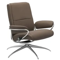 Stressless Sessel Paris Star Low Back Leder Braun Batick Mole