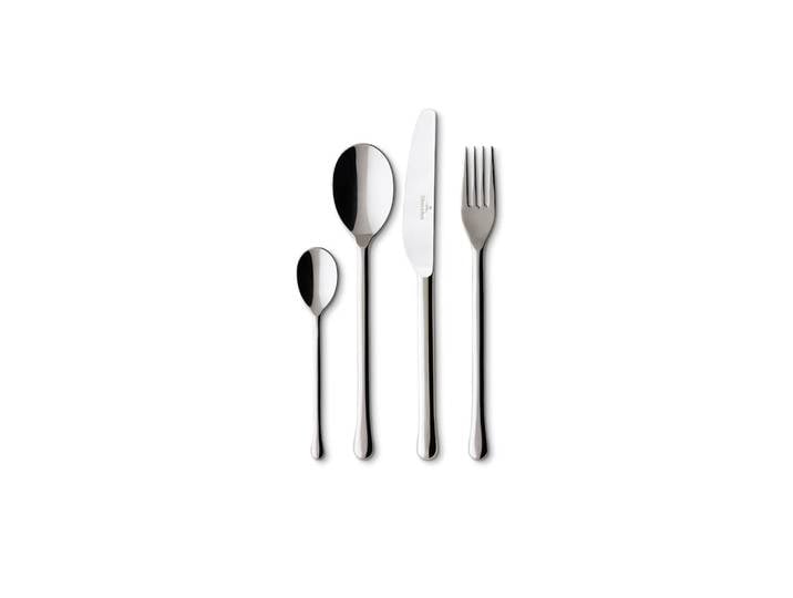 Besteck-Set VILLEROY & BOCH Tafelbesteck Udine 30er Set silber , silber, Essbesteck-Sets