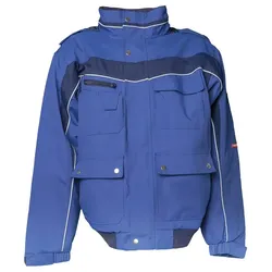 Winter Blouson "PLALINE" - 4XL - kornblau/marine